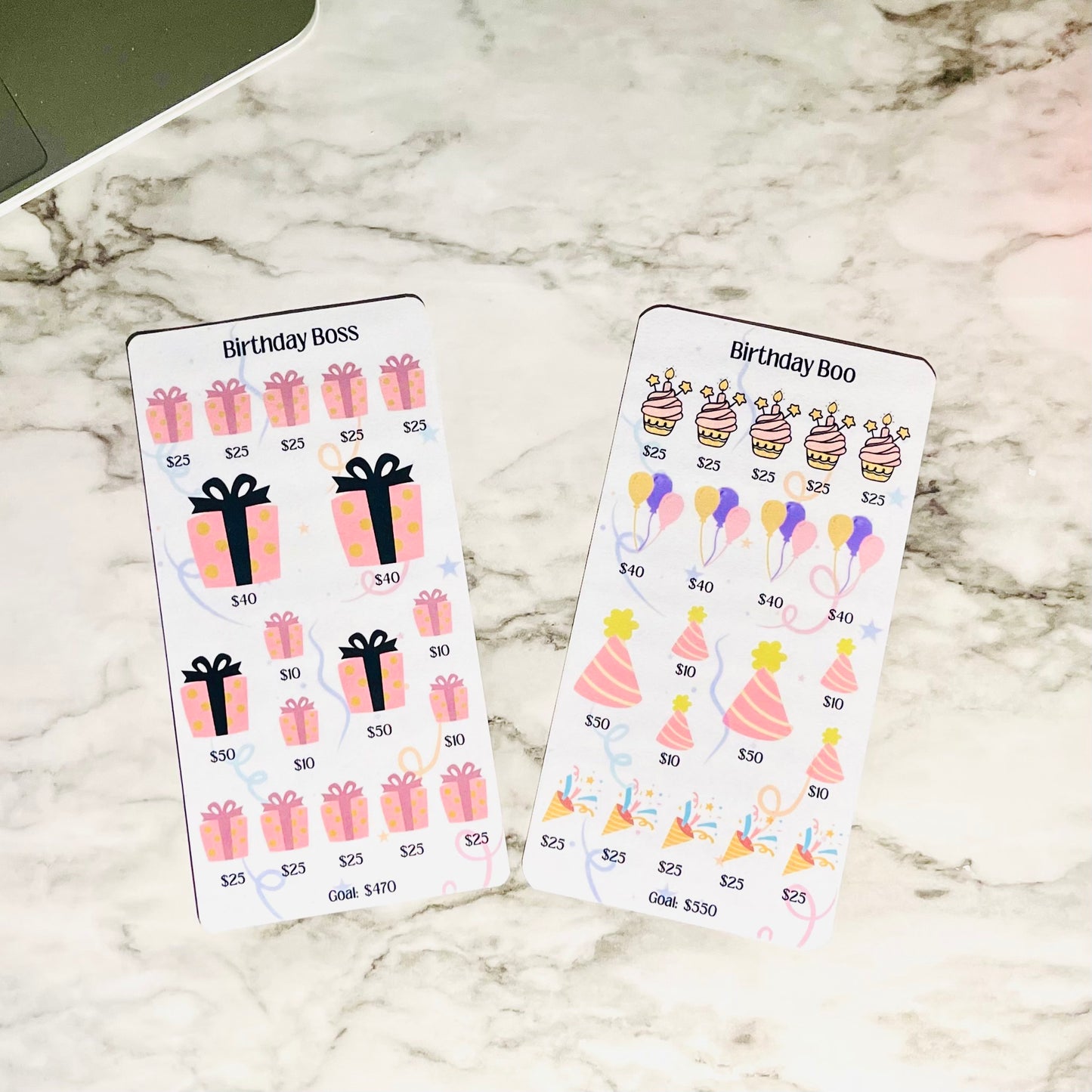 Birthday Fun - Savings Challenge Collection