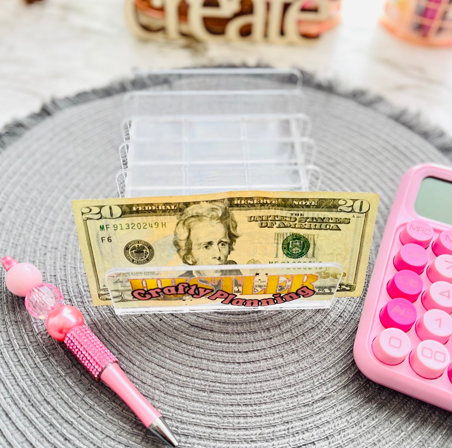 Clearly - Acrylic Cash Tray