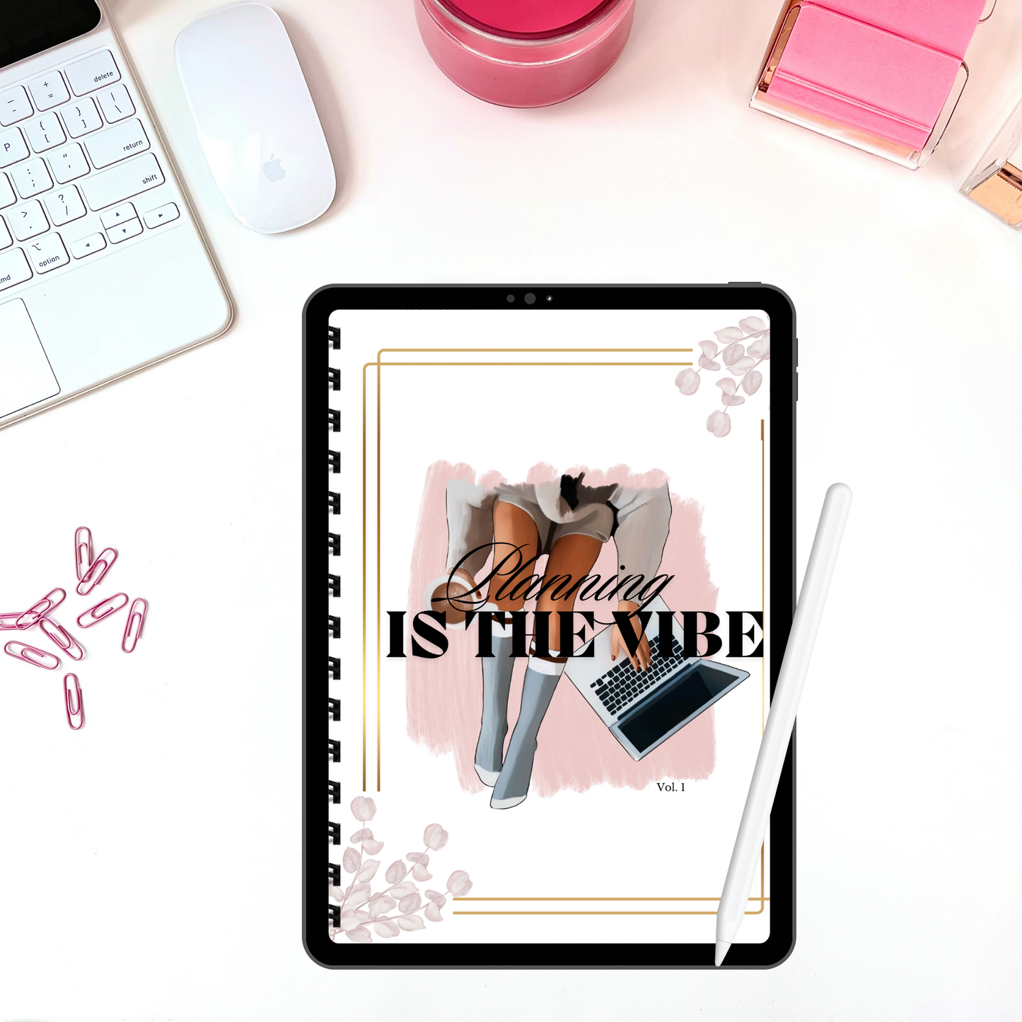 Planning Is The Vibe - Ultimate Wellness Digital Planner