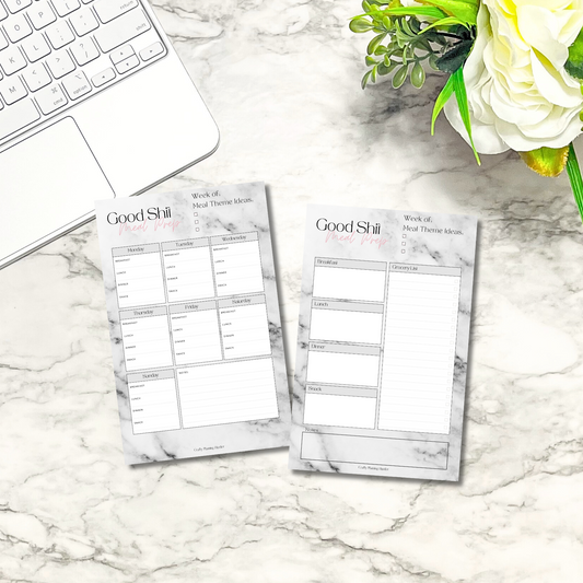 Good Shit Meal Prep – Notepad Collection