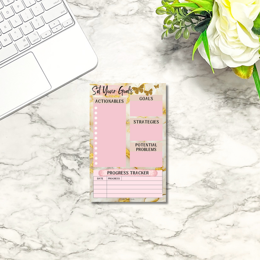 Set Your Goals – Notepad