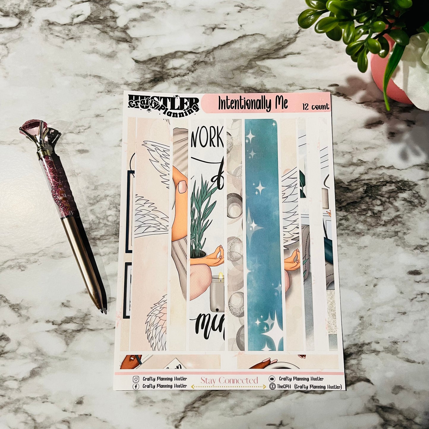 Intentionally Me - Sticker Sheet Combo