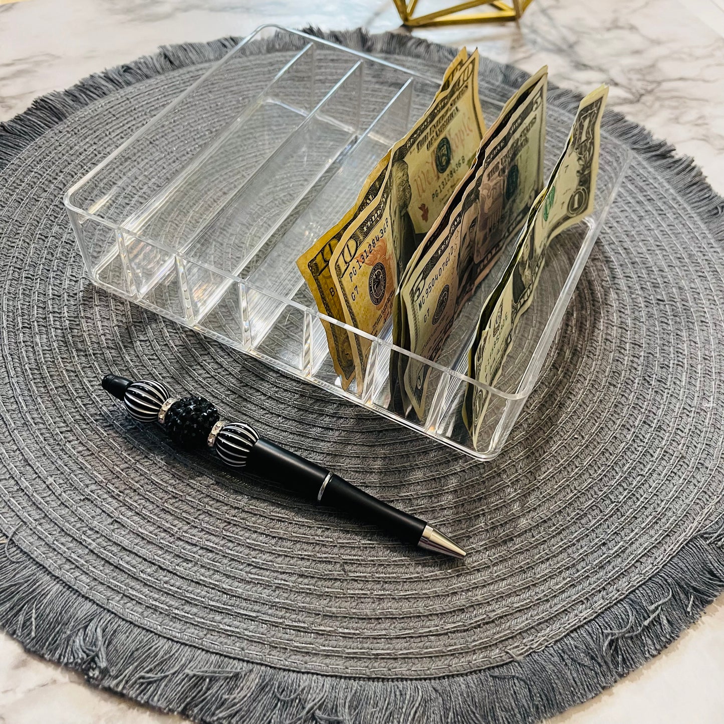 It’s Clear - Acrylic Cash Tray