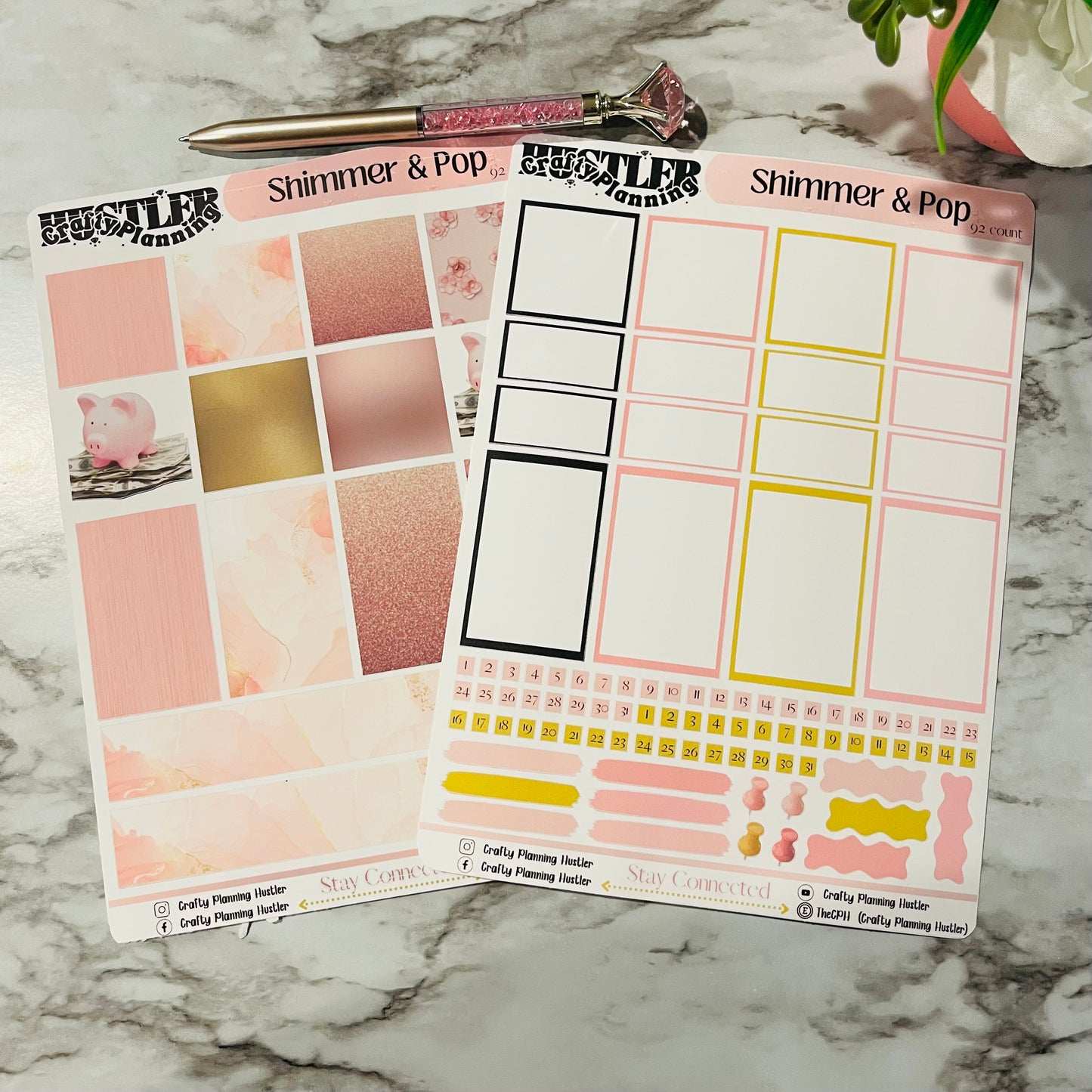 Shimmer & Pop - Sticker Sheet