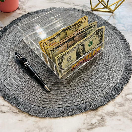 It’s Clear - Acrylic Cash Tray