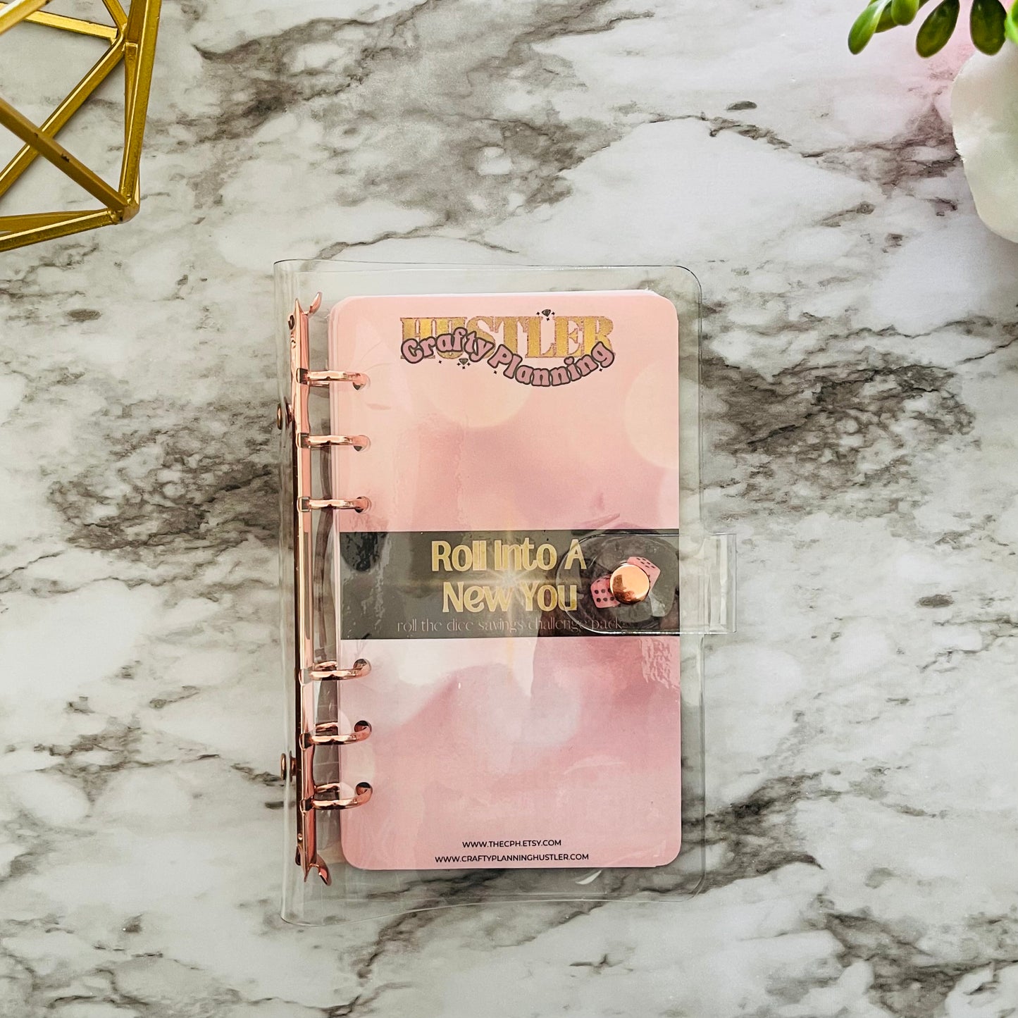 Roll Into A New You - Savings Challenge Binder