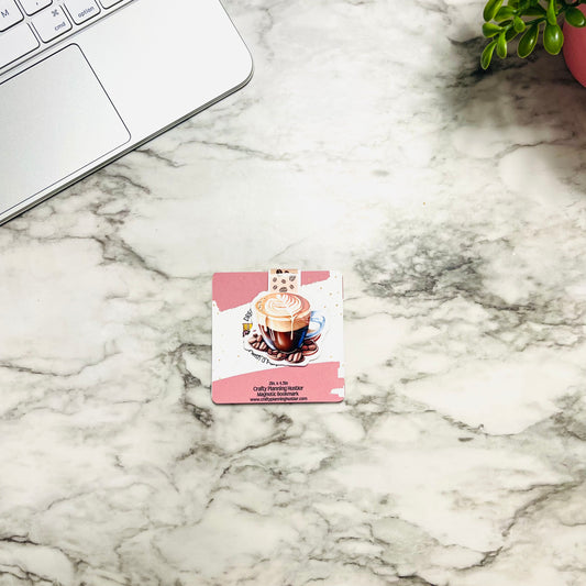 Coffee Vibes - Magnetic Bookmark