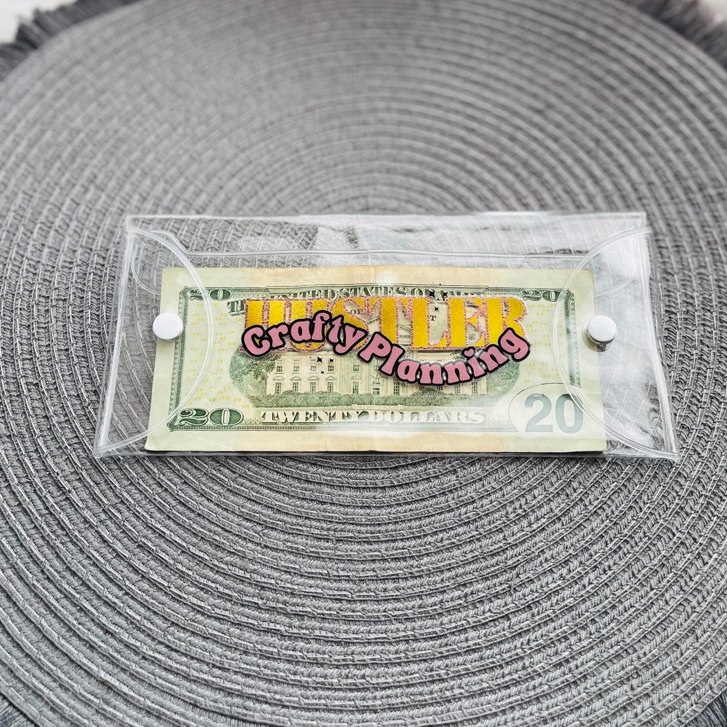Crystal - Clear Money Pouch