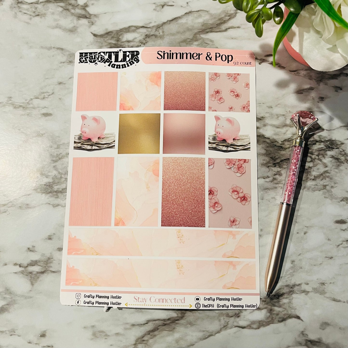Shimmer & Pop - Sticker Sheet